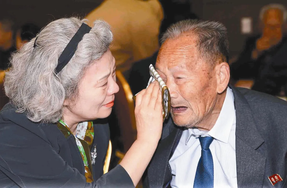 夫妻隔兩韓 今生只能見這一面