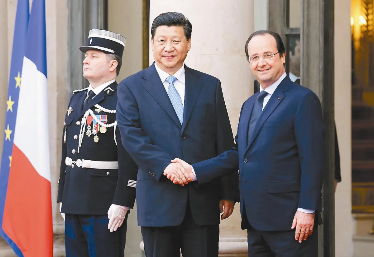 歐蘭德二度訪中 爭取支持減碳