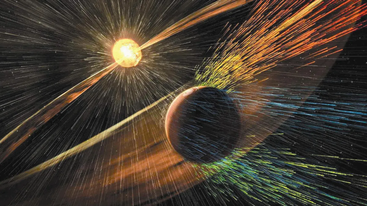 火星不再宜居 太陽風暴造成
