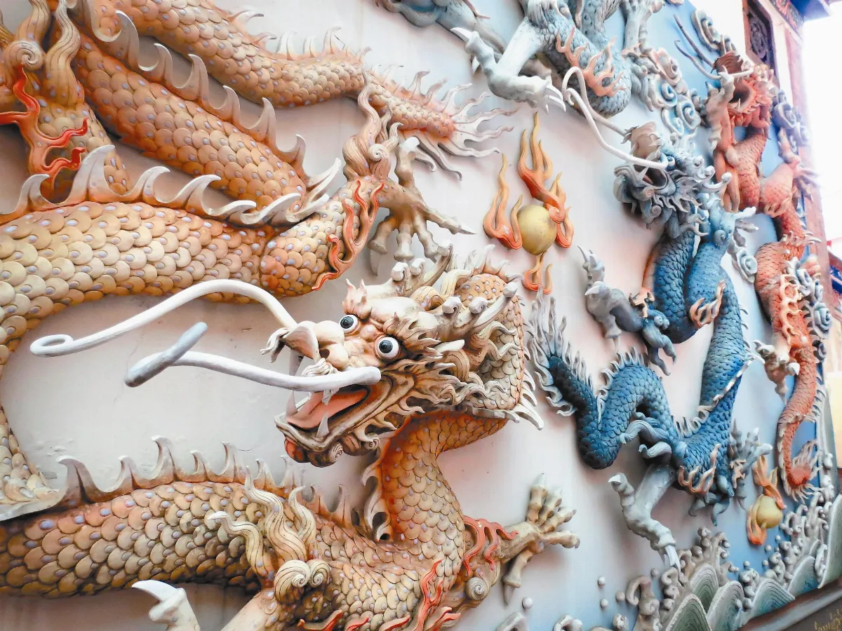 李國欽最大創作 九龍栩栩如生