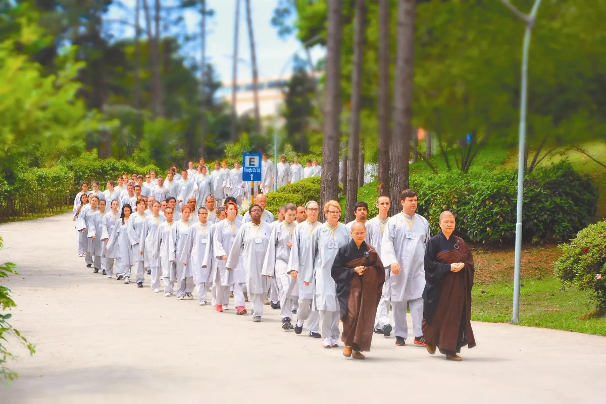 如來寺三日禪 南美百人修持