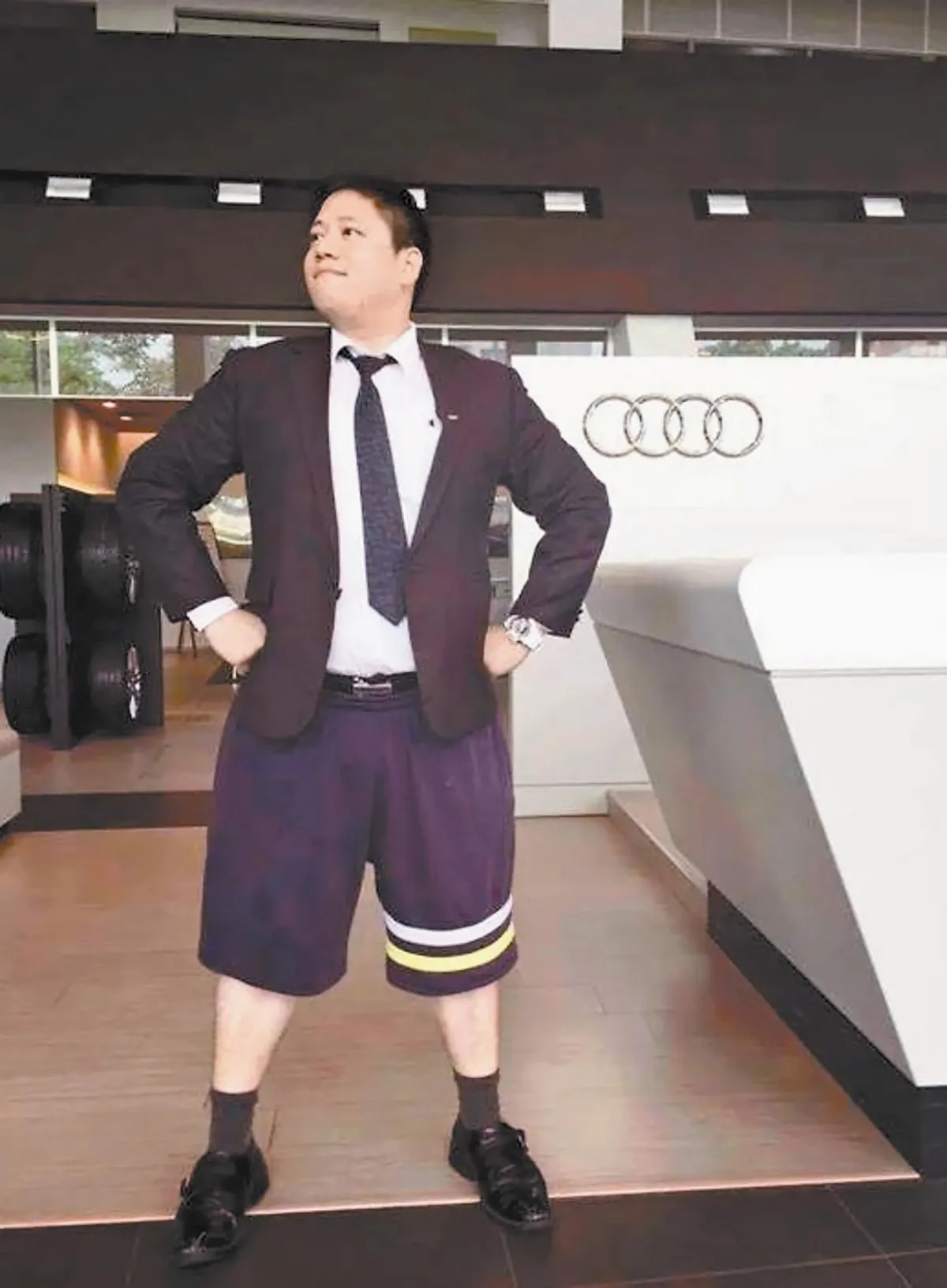 忠明褲搭西裝上班 好褲！