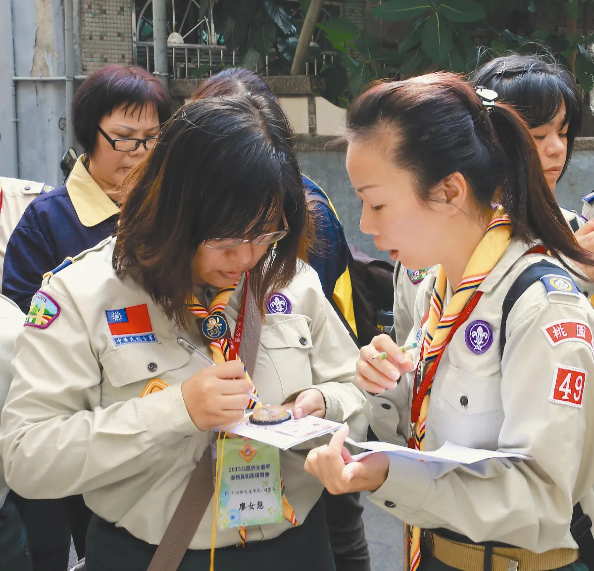童軍服務員研習 佛法指引方向