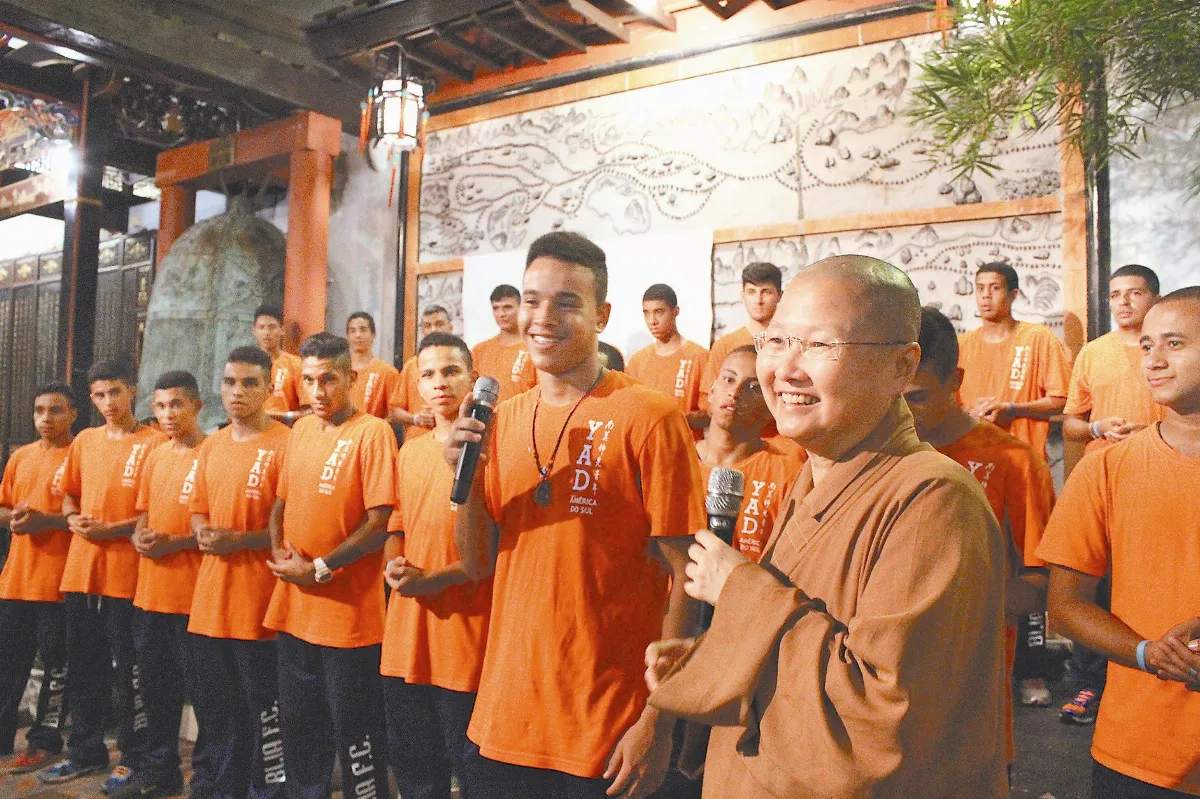 覺誠法師弘法心路 學習巴西優點 接引孩子學佛