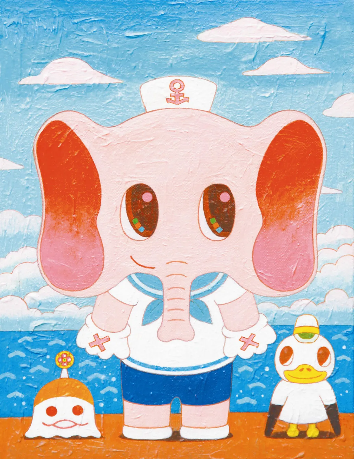 可樂王的繪畫筆記  大象很可愛?