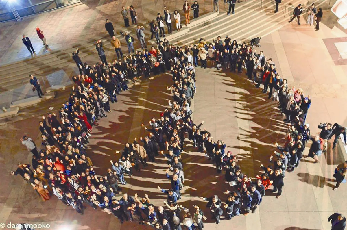 洛城跨宗教祈禱 點亮和平心燈