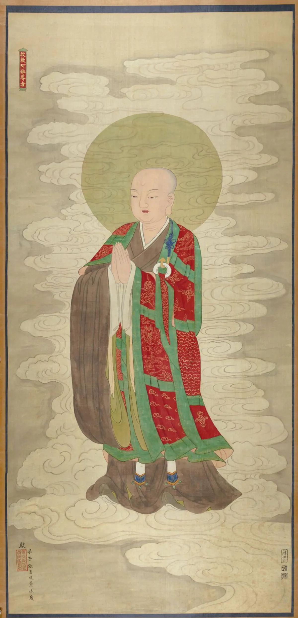 【以法相會─寶寧寺．毘盧寺．明清水陸畫】太岳區水陸畫