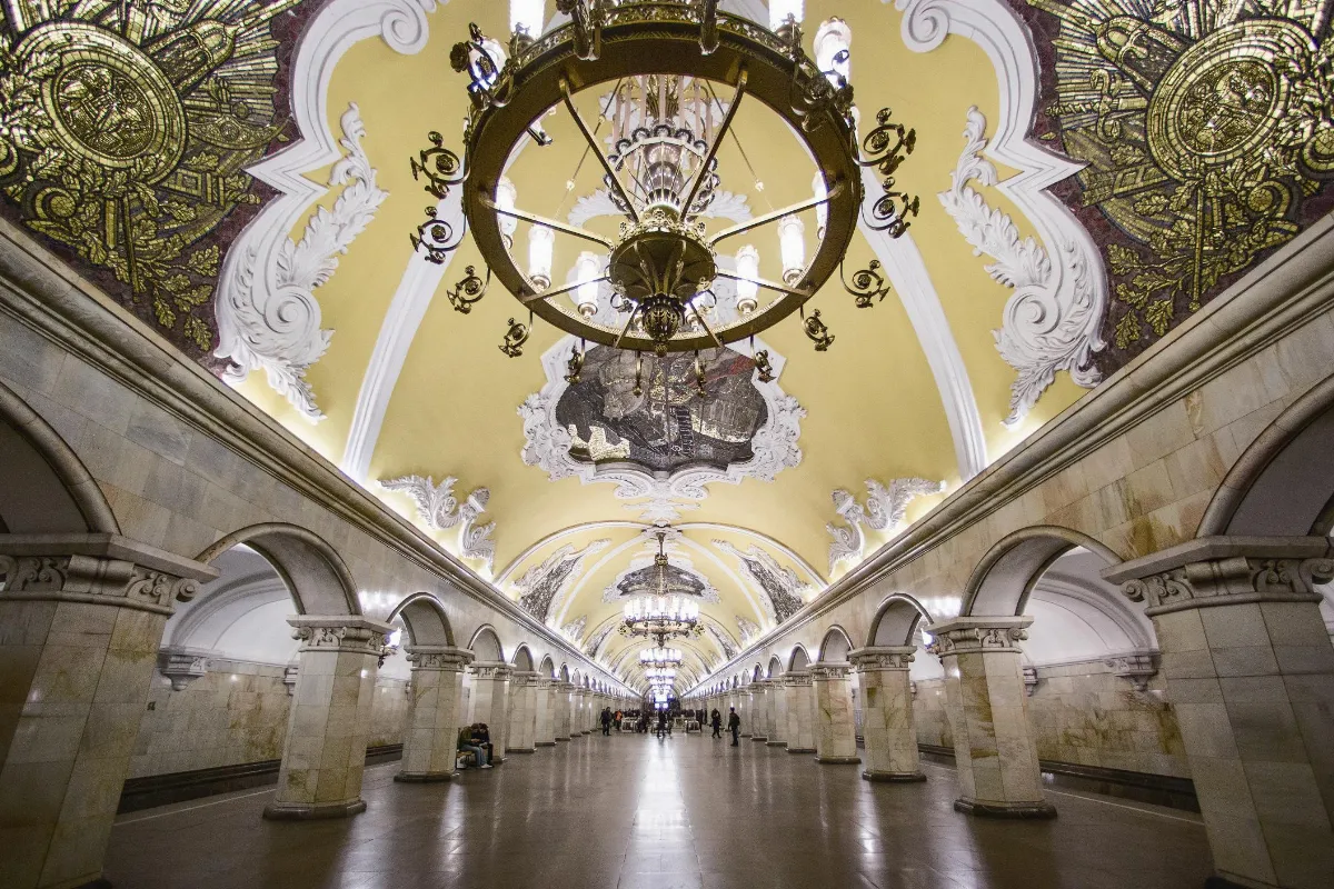 莫斯科 驚豔 上 180個地下宮殿任你遊