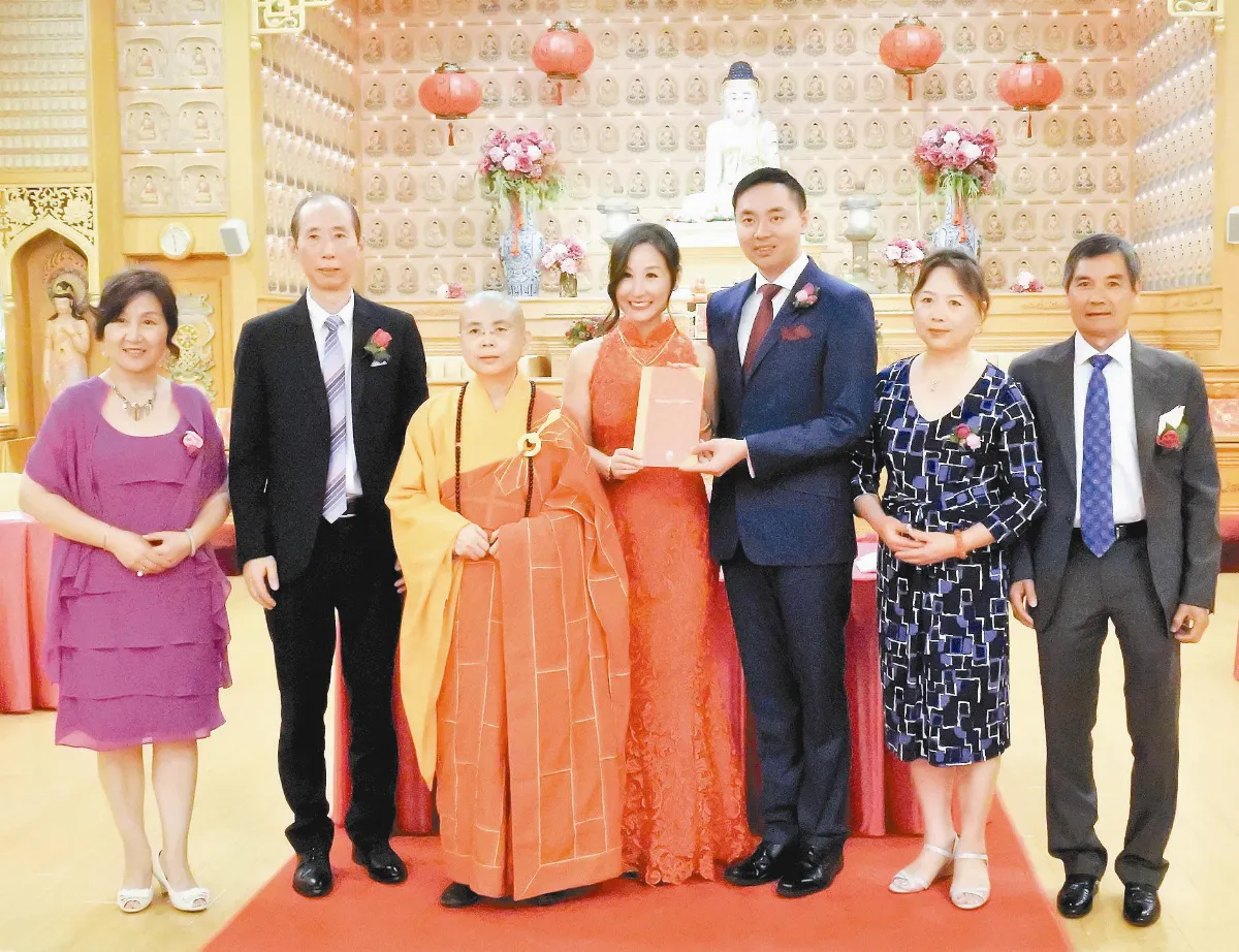 愛心組家庭 澳信徒佛前證盟