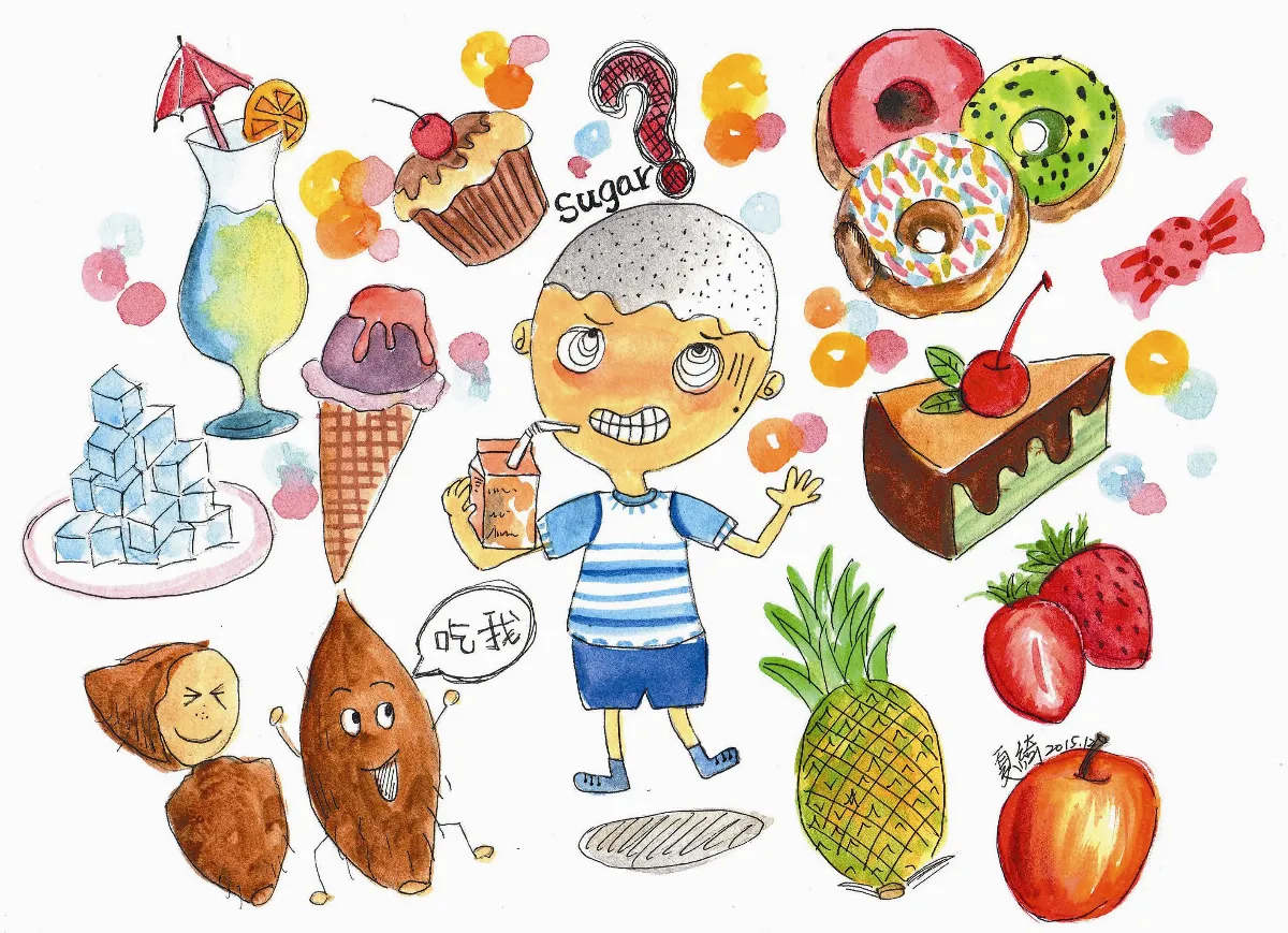 健康兒童 少吃糖 更健康