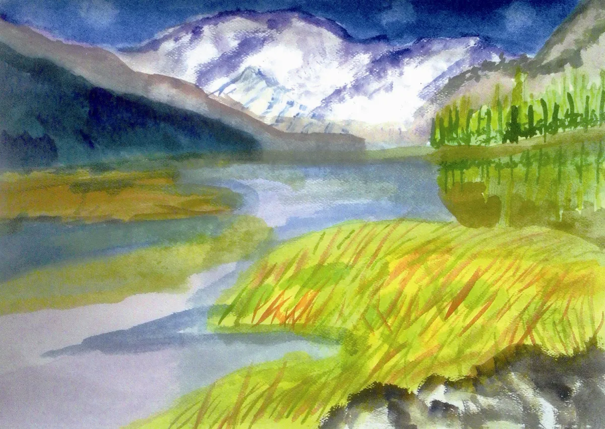 快樂塗鴉簿 雪景