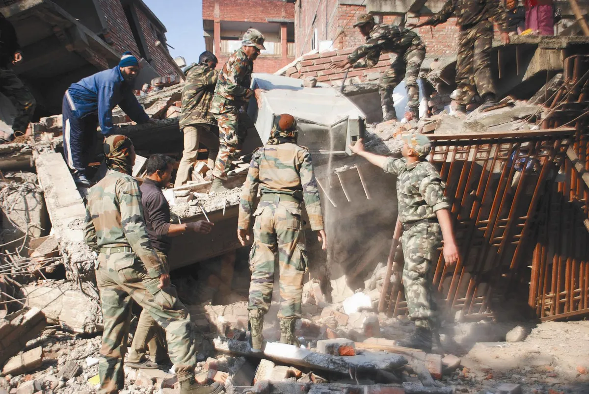 印緬邊境強震 至少9死200傷