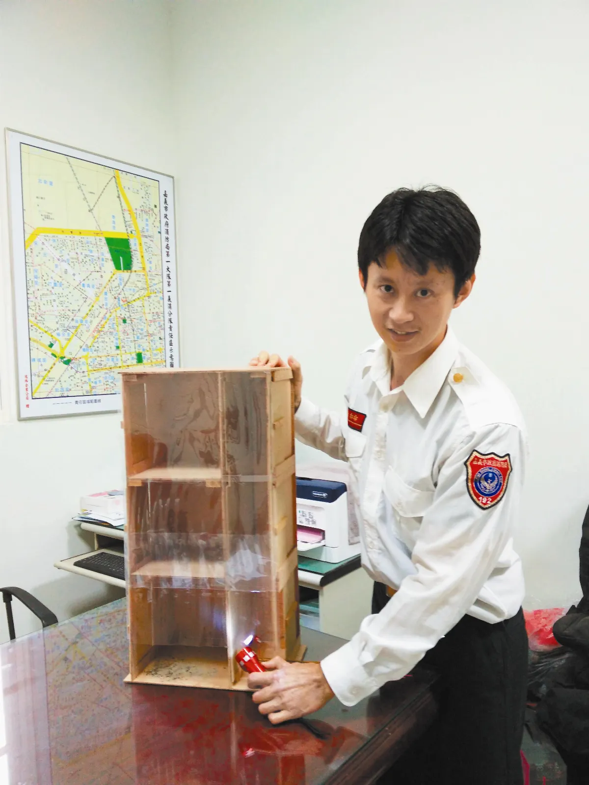 防火宣導 模型屋小兵立功