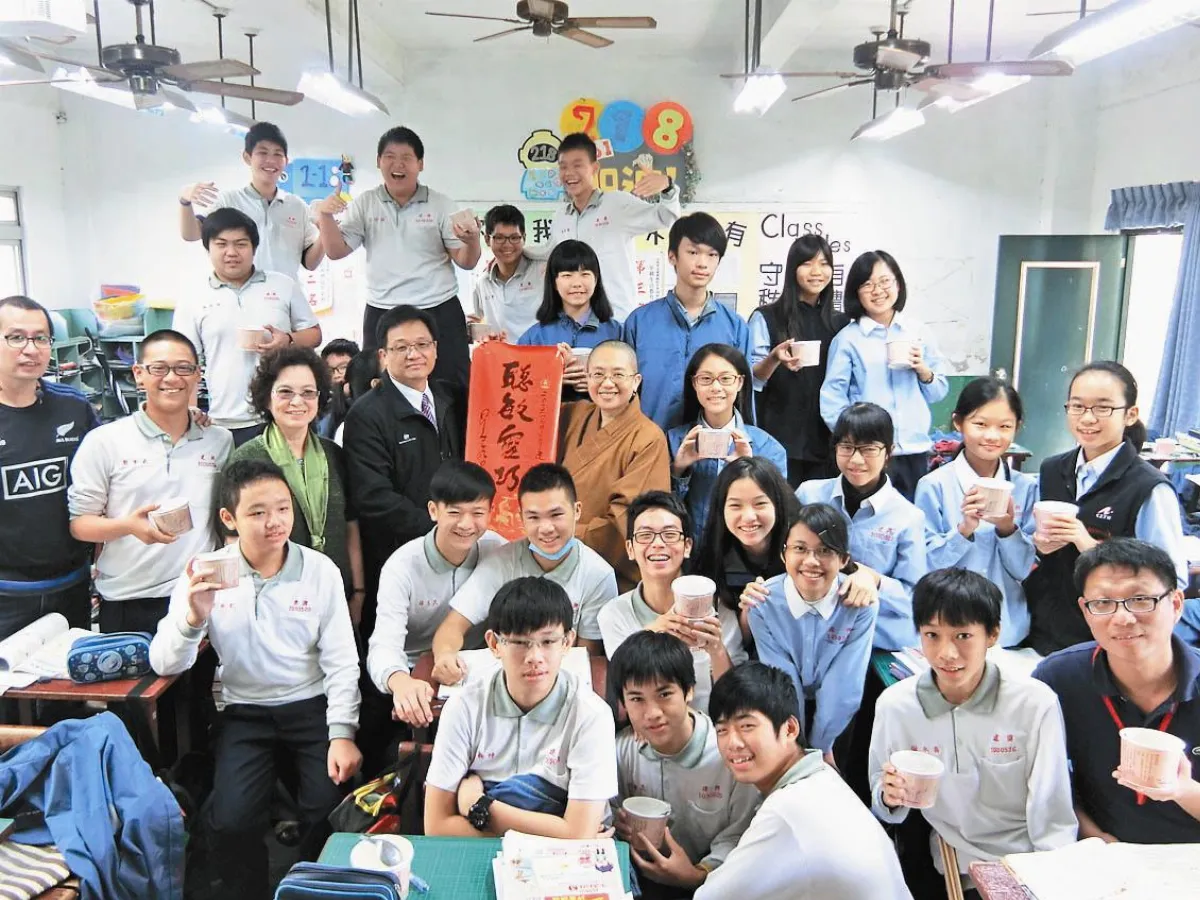 7500碗臘八粥 南台別院暖學子