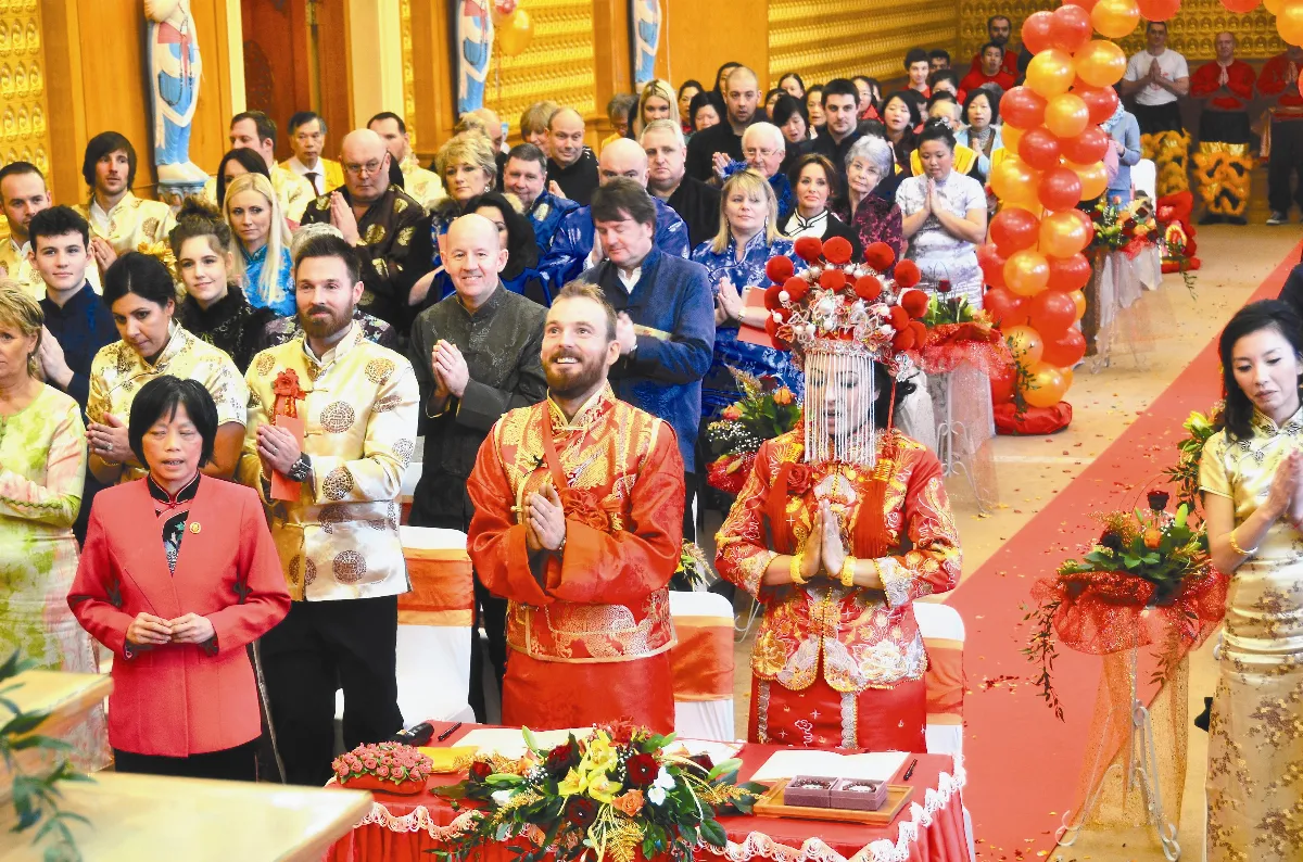 曼城佛光山辦婚禮 英政府認可