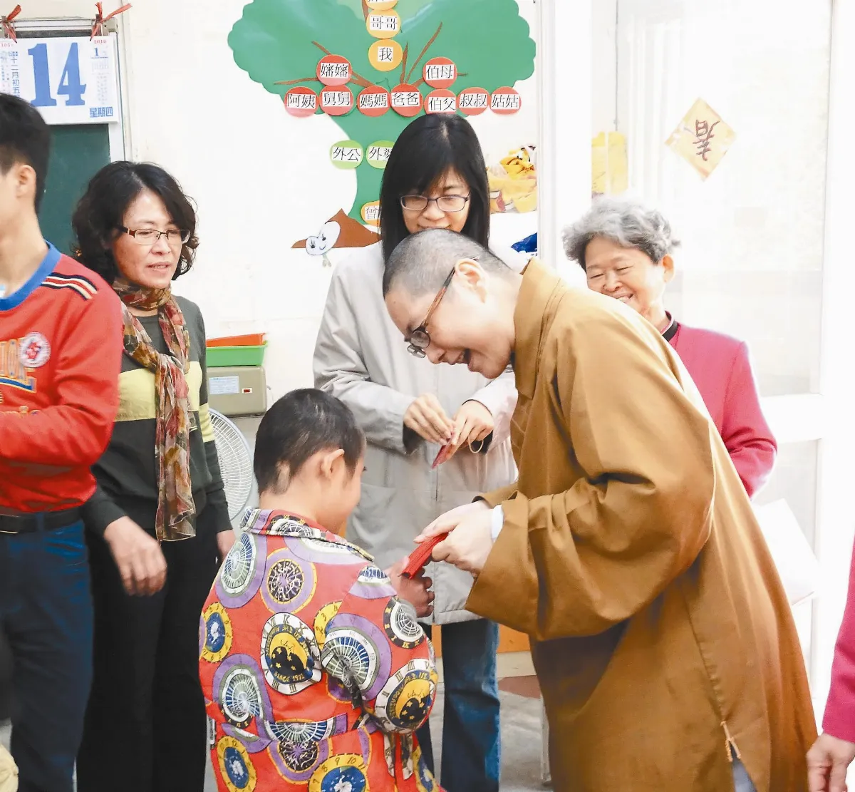 普賢寺 送暖特教生 同沾法喜