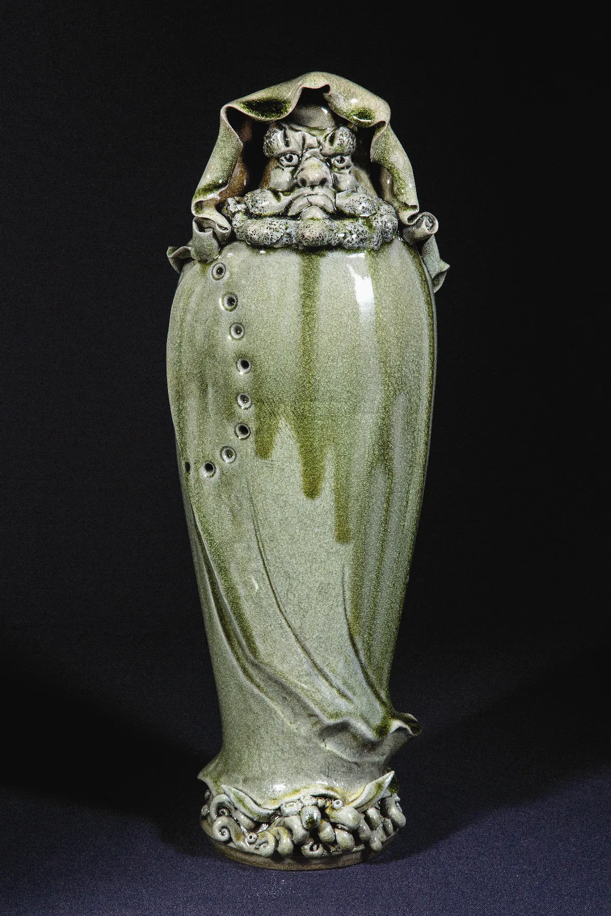 【翡翠青瓷．何志隆藝術創作巡迴展】 達摩尊