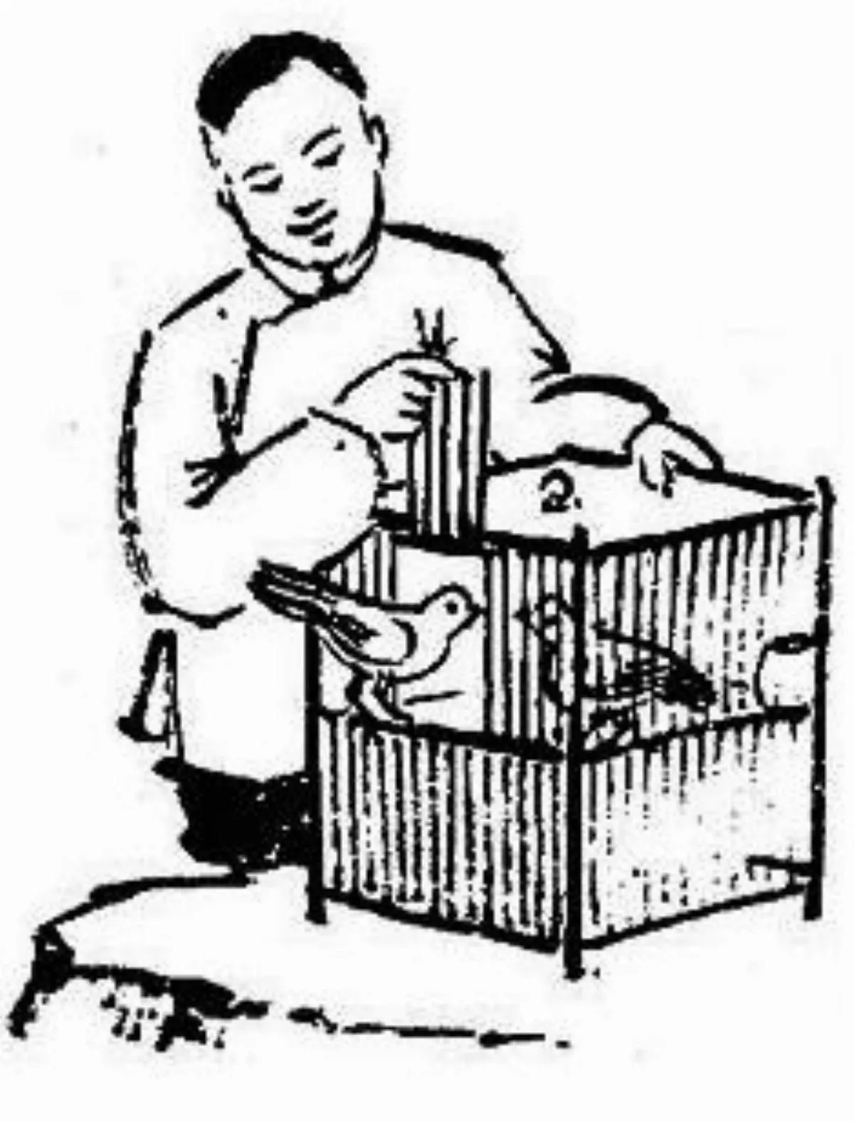 【豐子愷．護生畫集】 願共甘苦