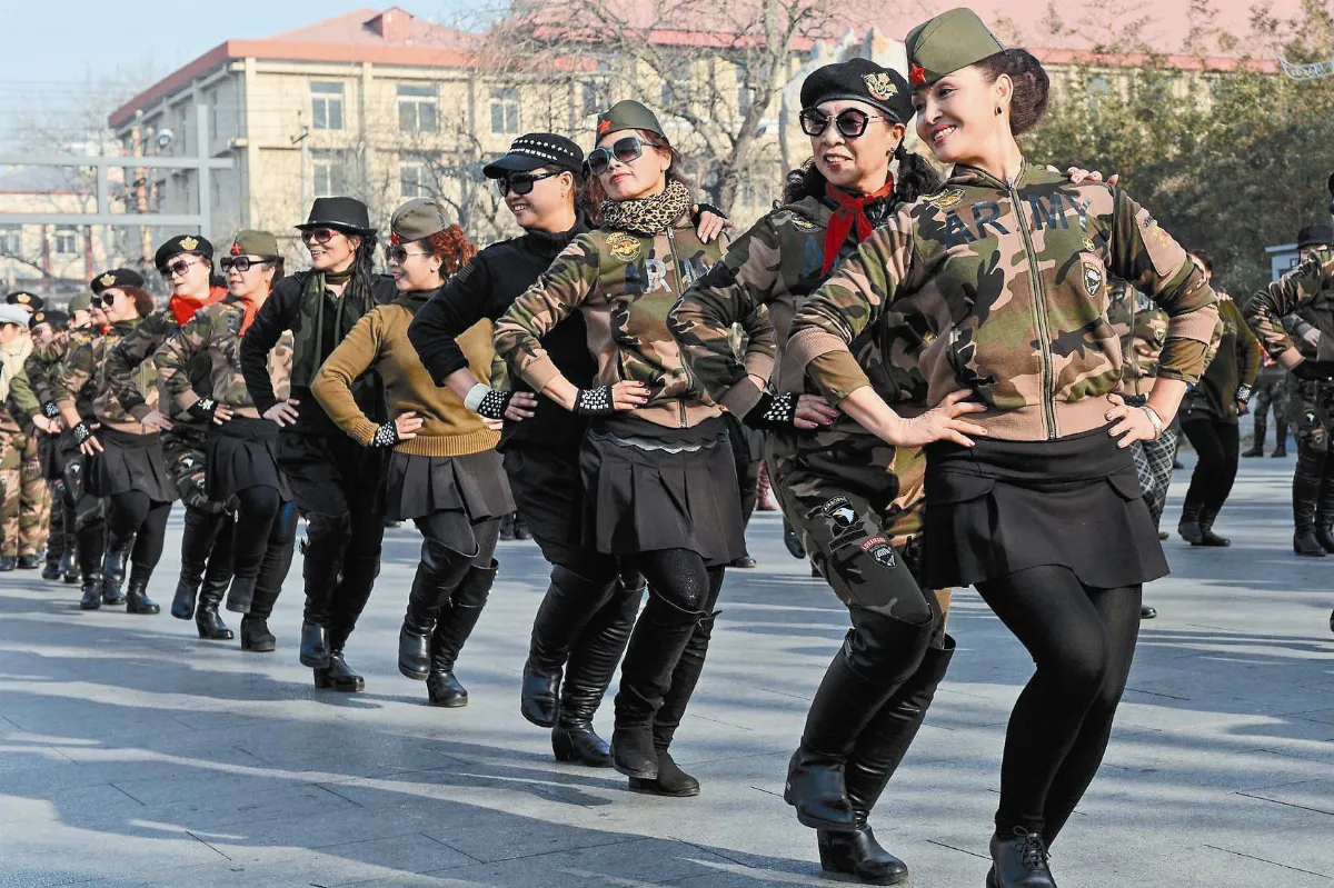 北京西城大媽 化身反恐尖兵