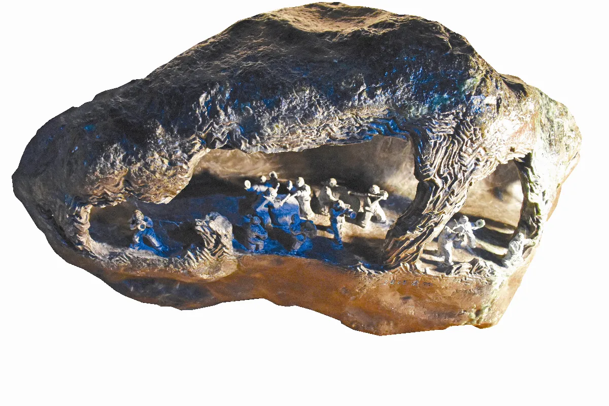 【宇宙觀．納氣法—高敬維玉石雕刻展】鳴琴放鶴