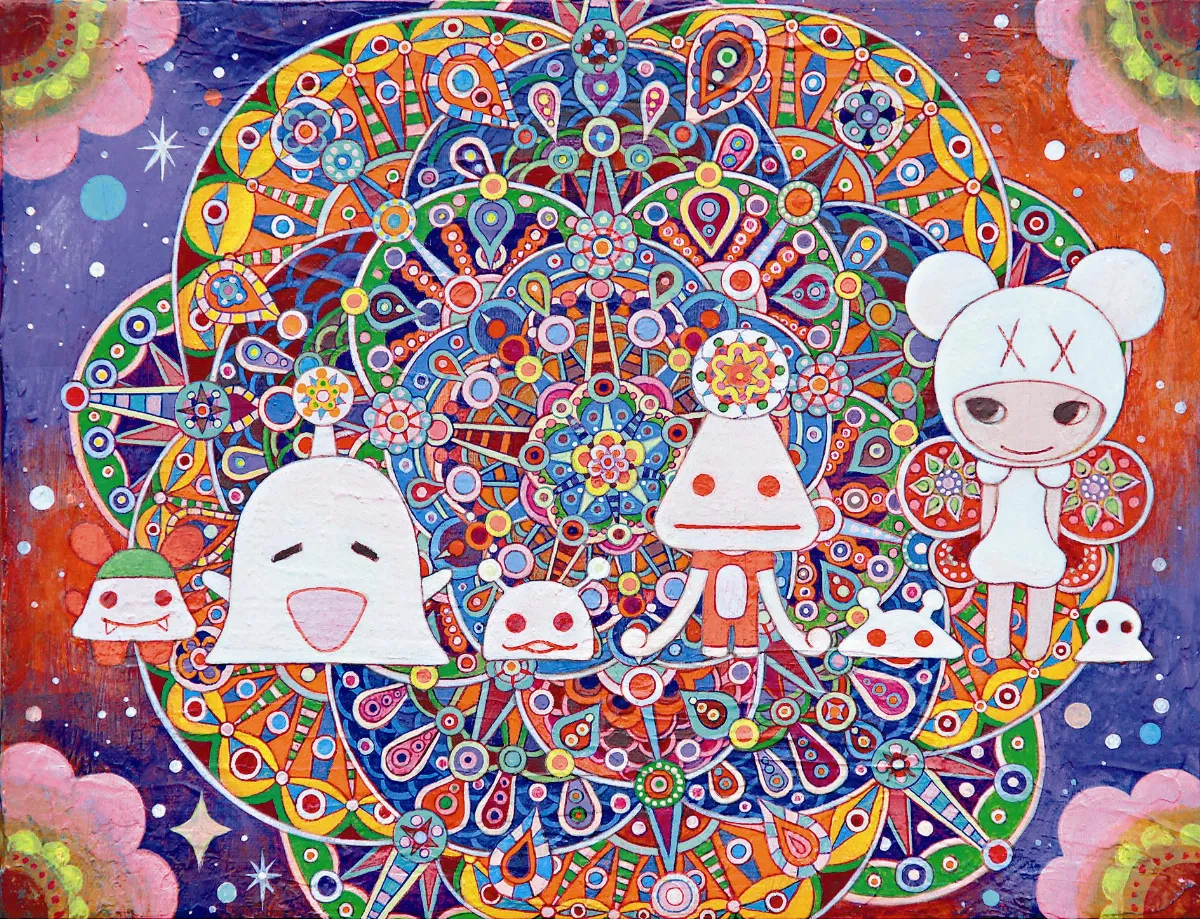 可樂王的繪畫筆記 有星星的銀河
