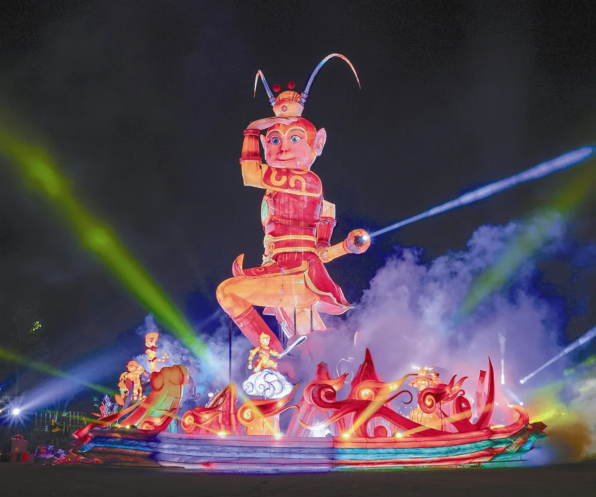 佛光山燈會 點亮聰敏靈巧