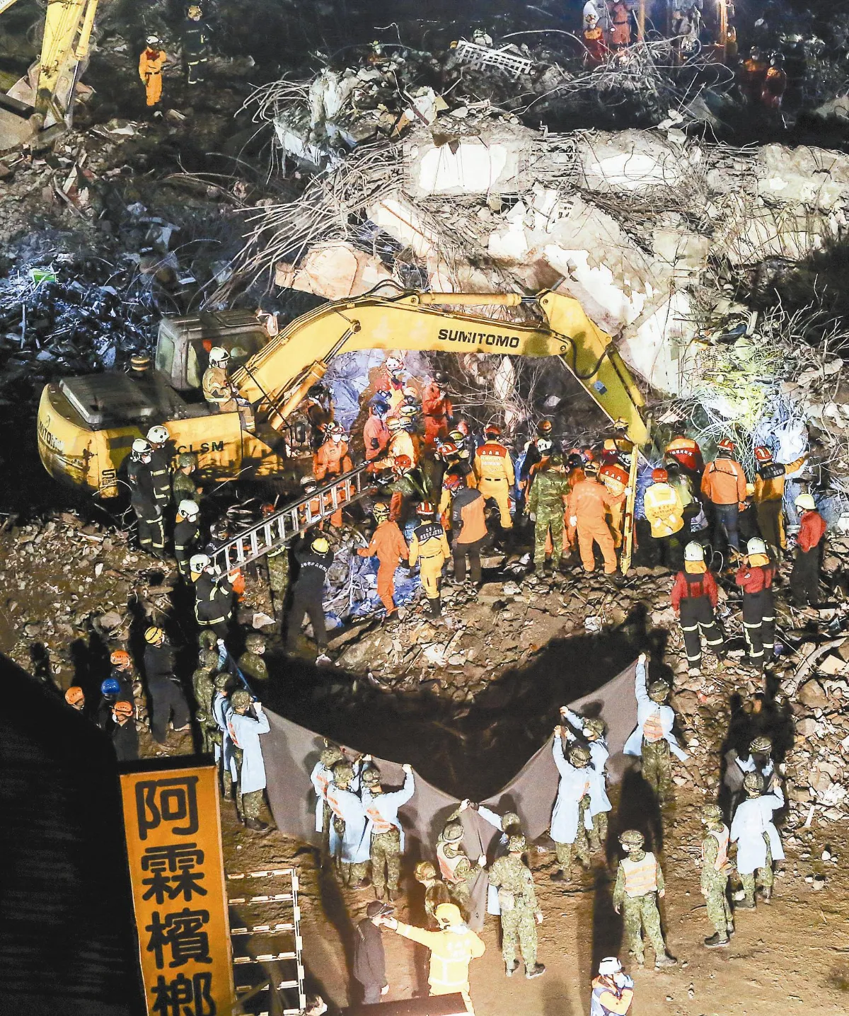 絕不放棄 部分地區人工挖