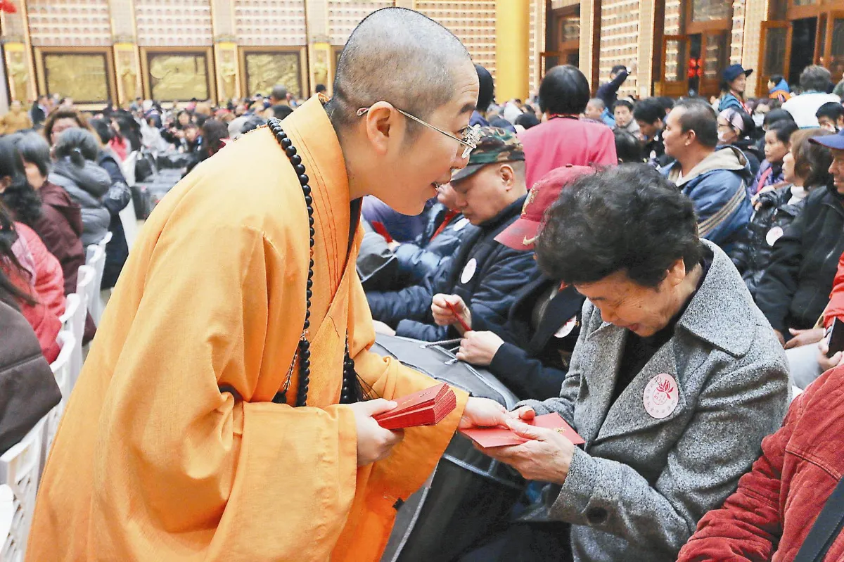 金光明寺寒冬點燈 送暖福田戶