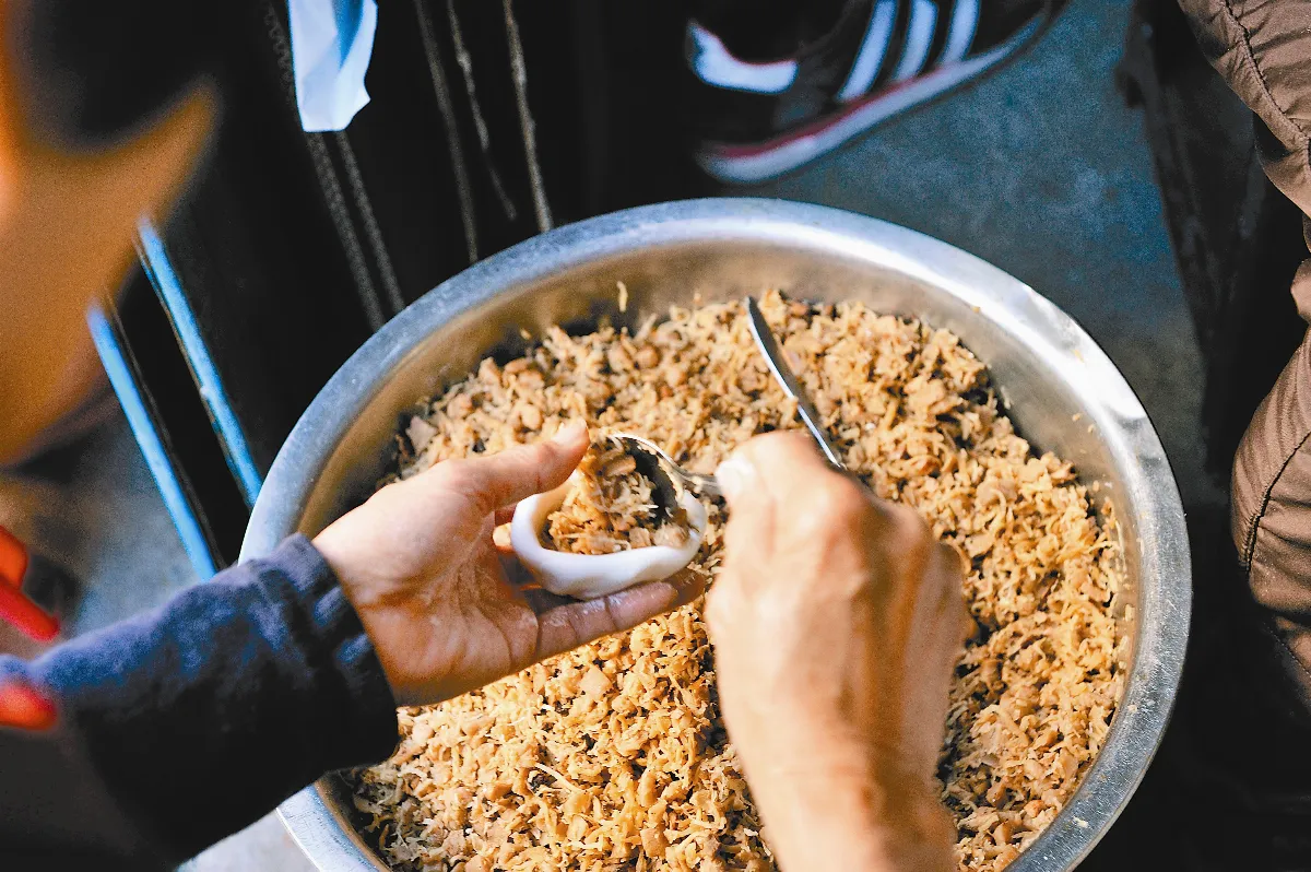 客家美食 元宵鹹湯圓