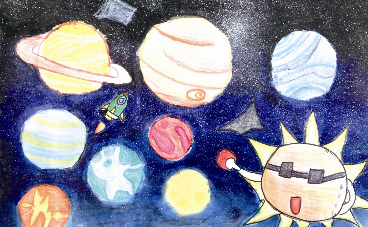 快樂塗鴉簿 美麗星球
