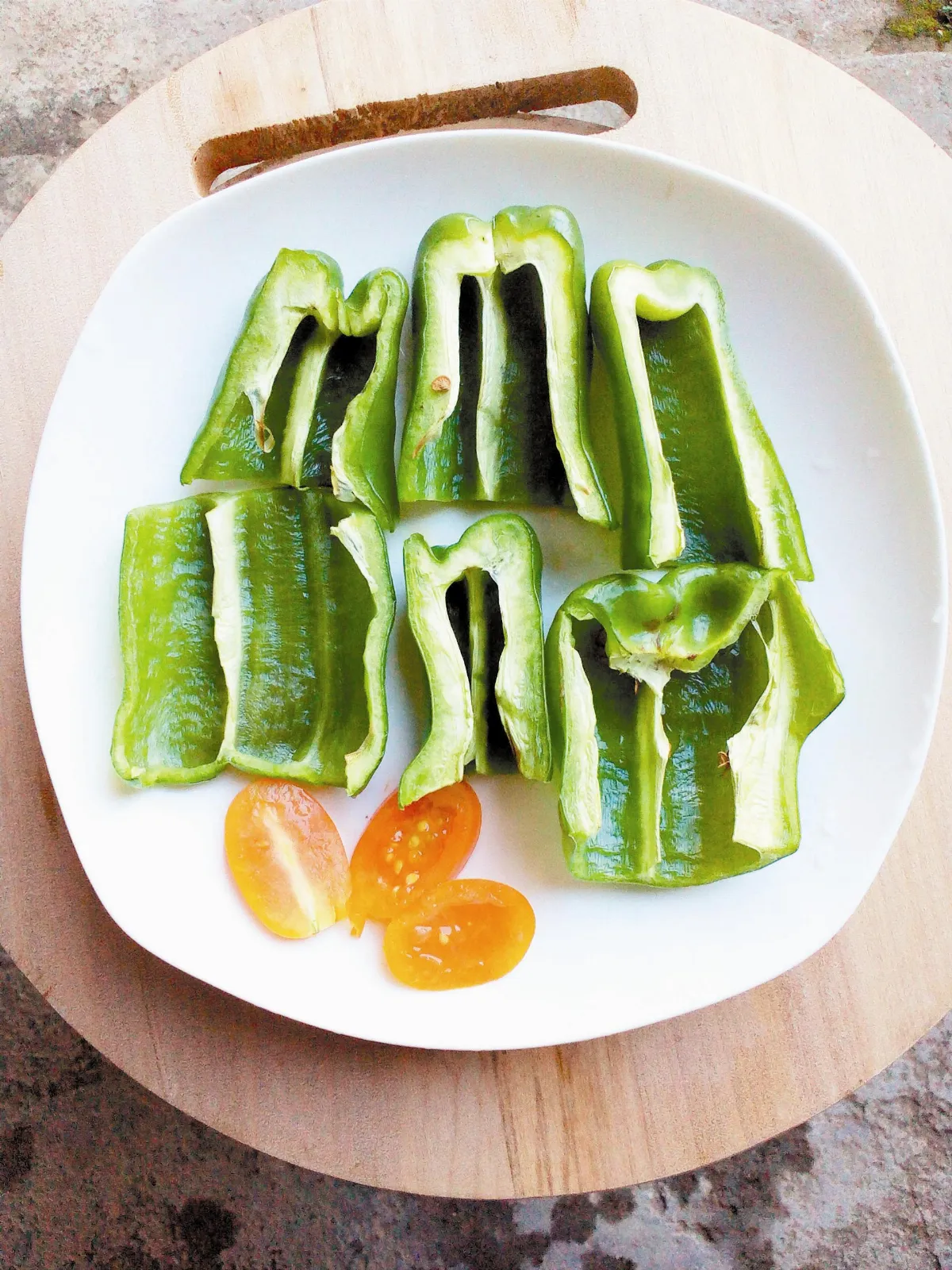 天然園 尚青多汁的青椒