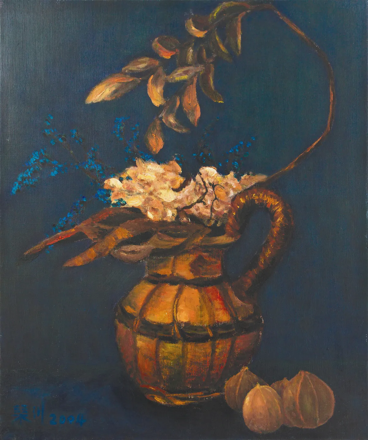 浮世畫框  瓶花