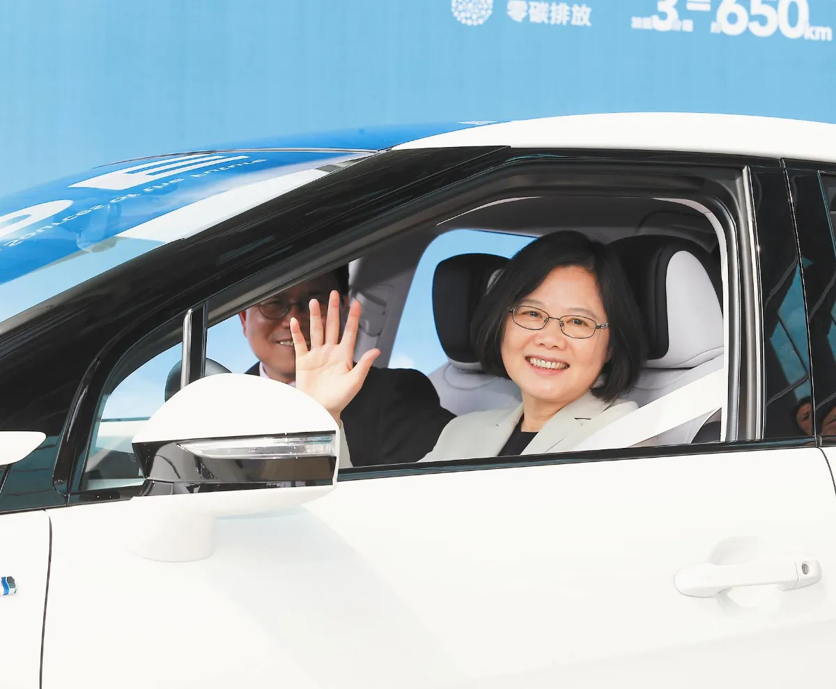 台灣能源轉型 蔡推氫能城市