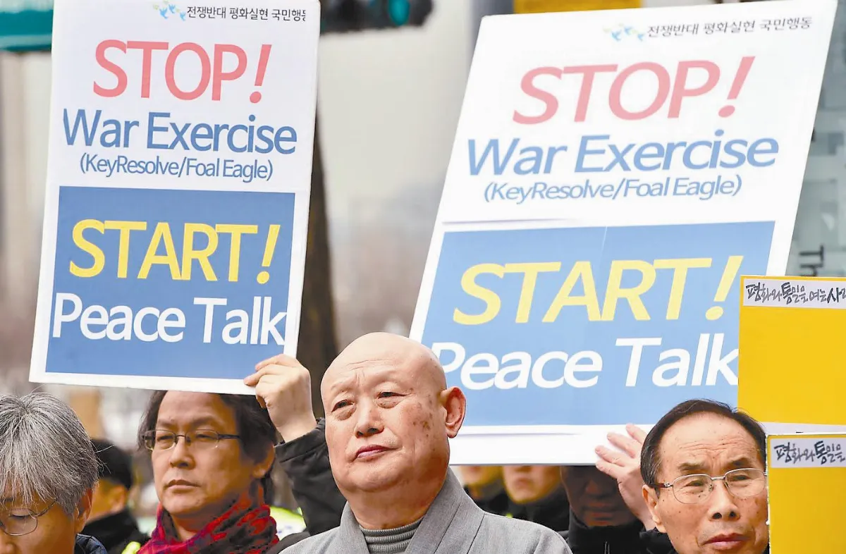 韓美最大軍演啟動 北韓再嗆核攻