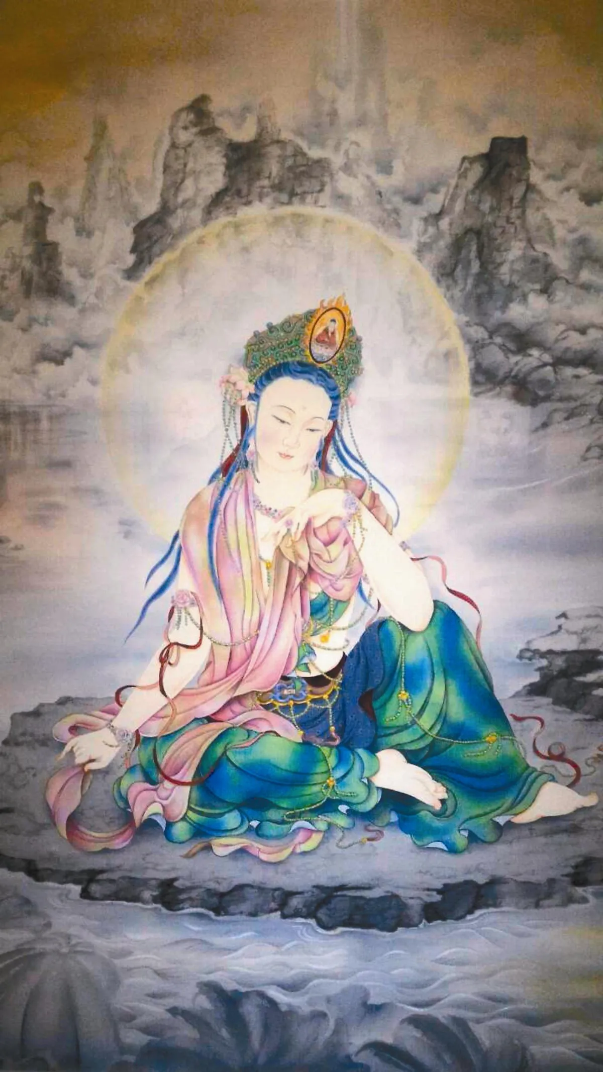 繪菩薩做公益 張德怡開展