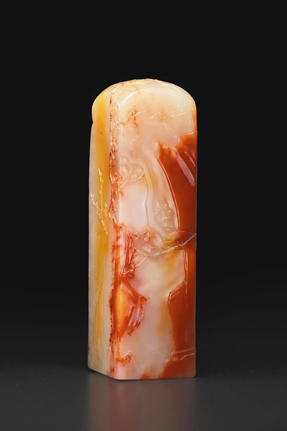 【清卿薄意】 梅花薄意方章