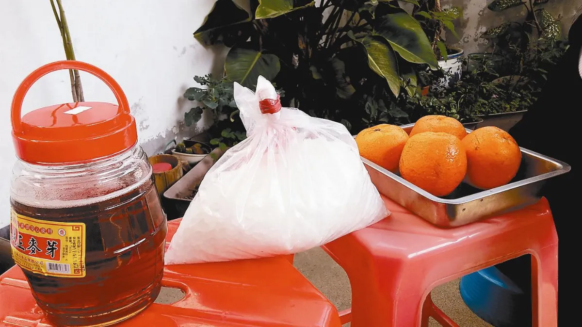 桶柑盛產 健康桔餅DIY