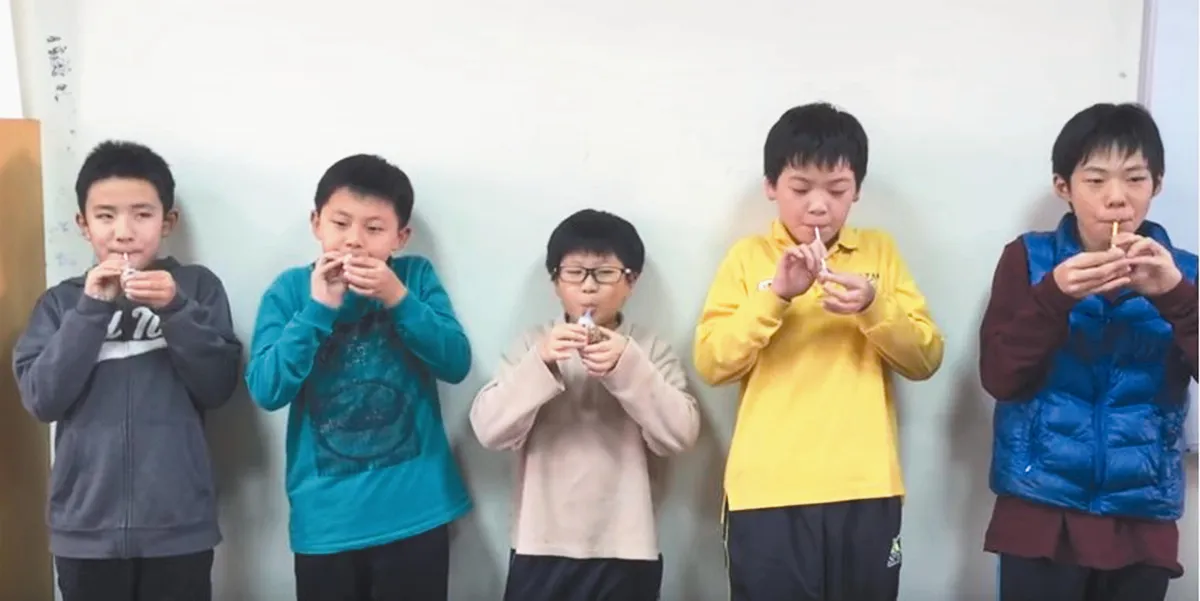 蛤殼變樂器 5學童研發