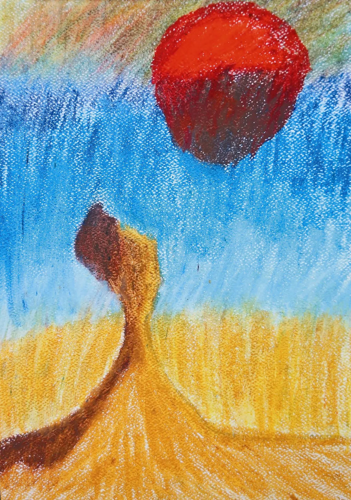快樂塗鴉簿 野柳夕照