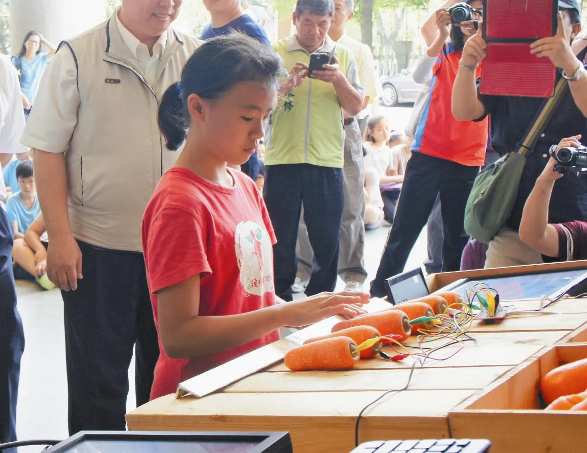 蘿蔔鋼琴傳妙音 少肉多環保