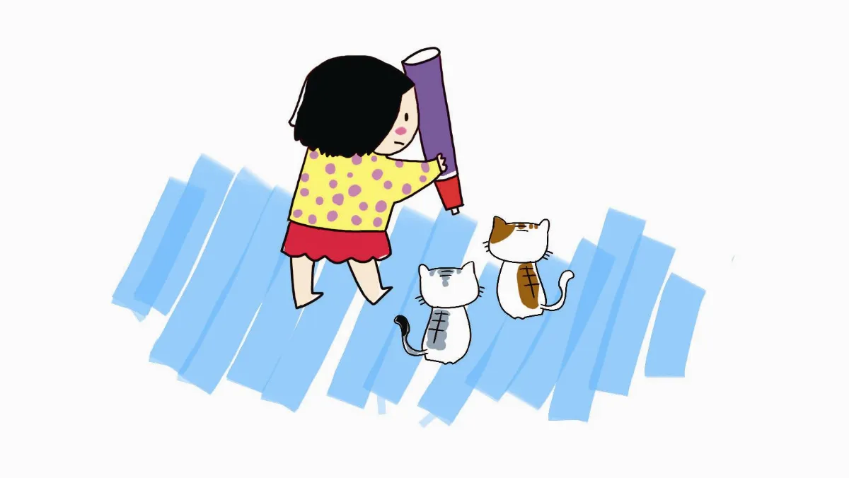 走出陰霾 畫圖是我的夢靨