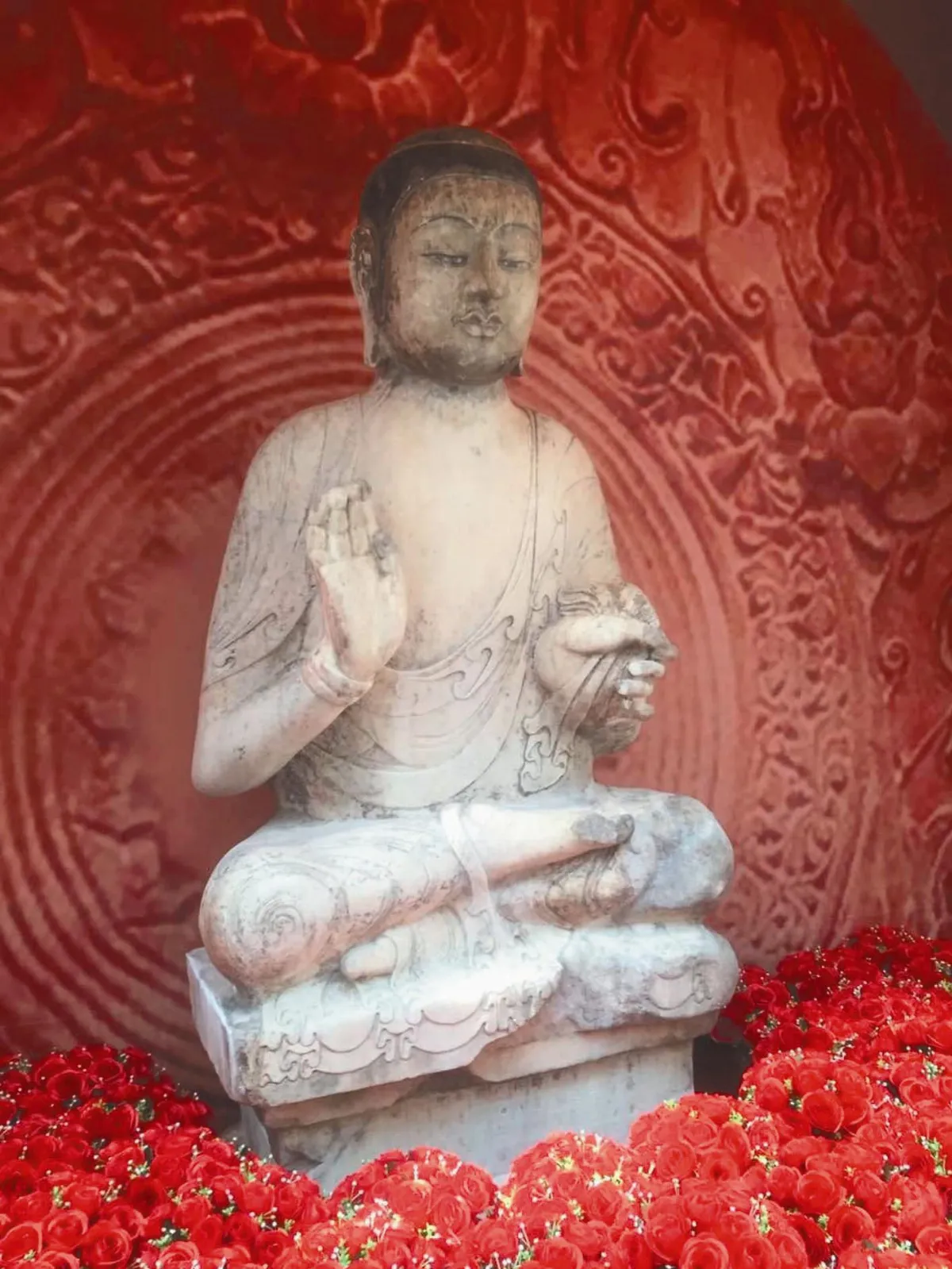 河北幽居寺佛首修復 入藏圓滿