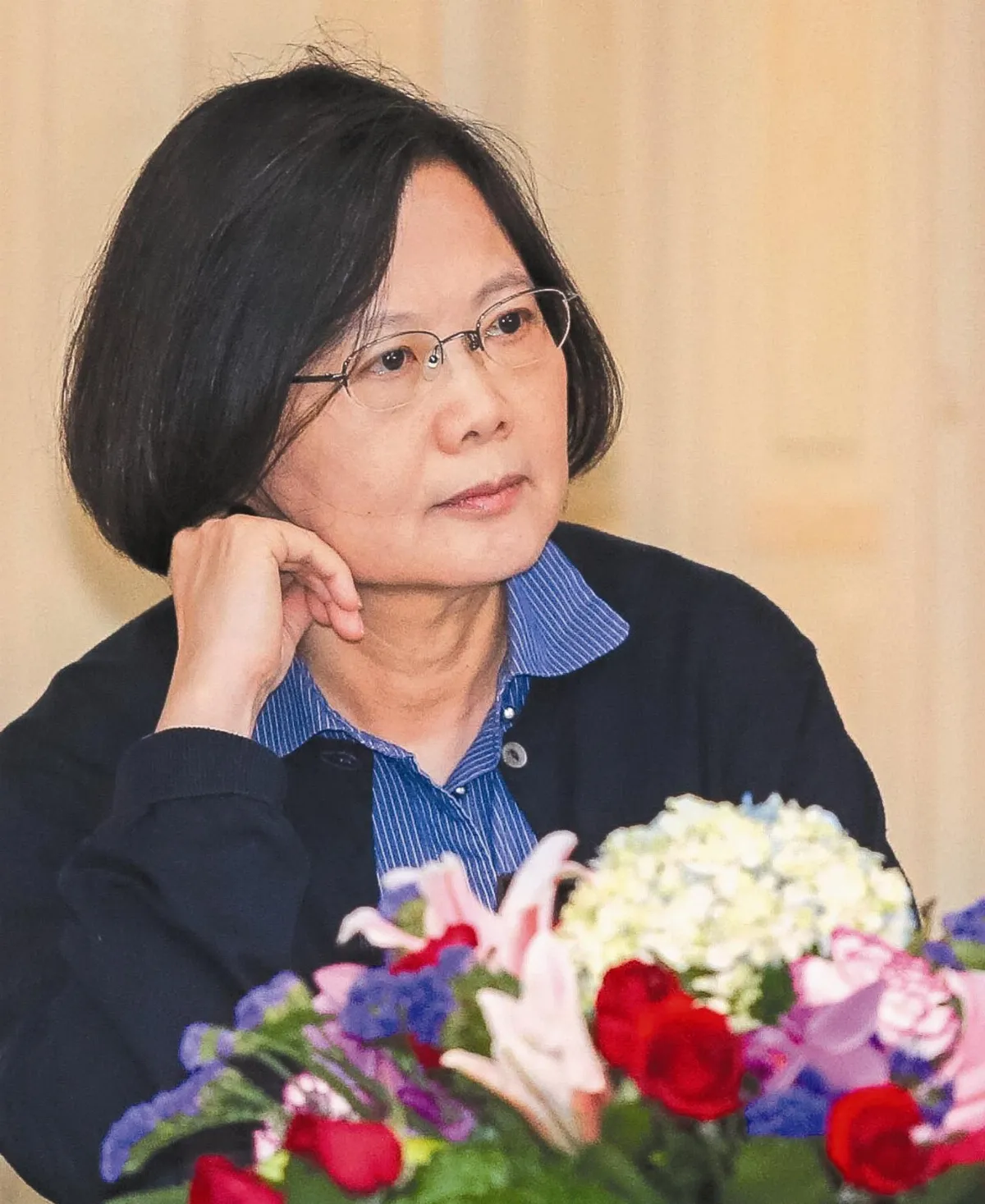 WHA與會？ 蔡微笑不答