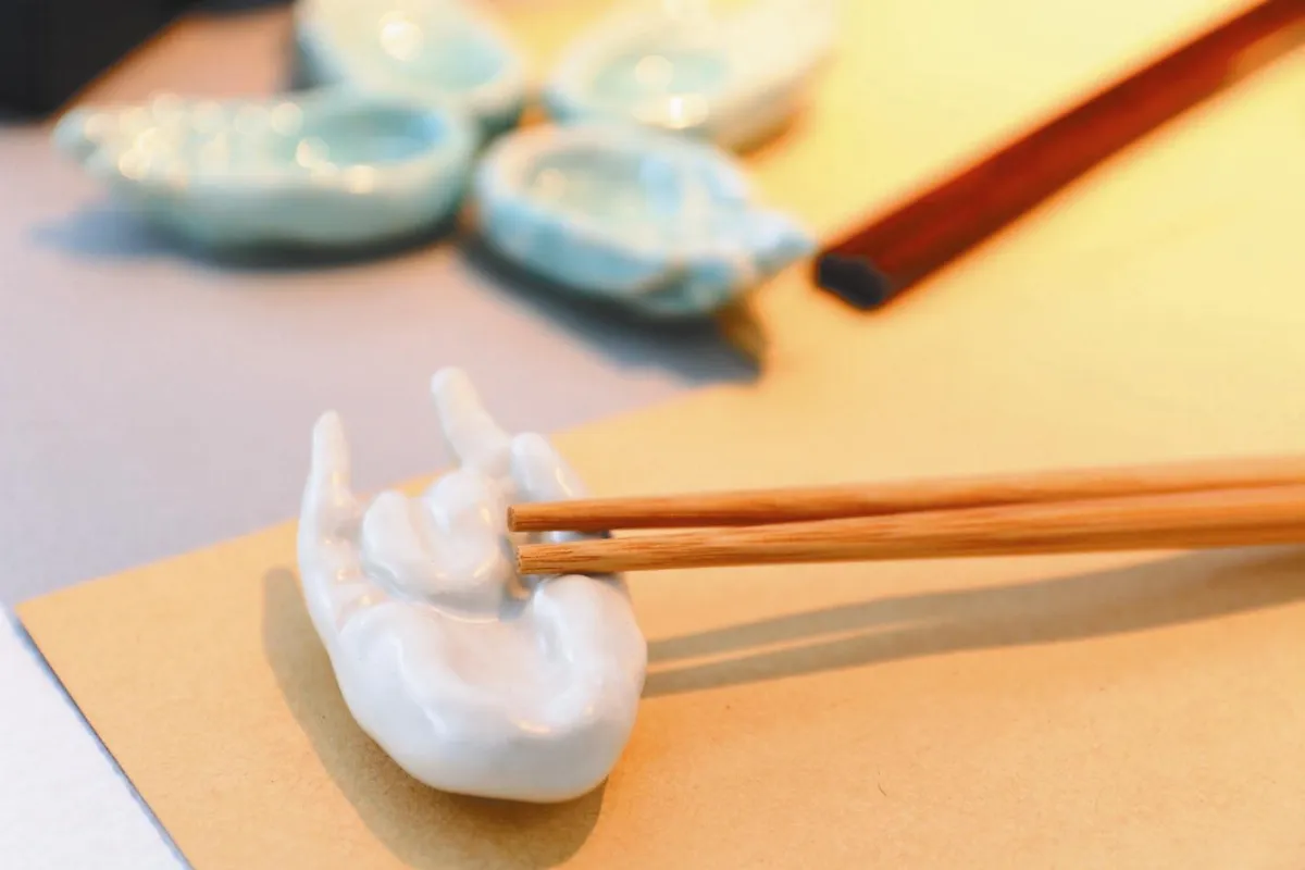 鶯歌工商多元筷架 吸睛
