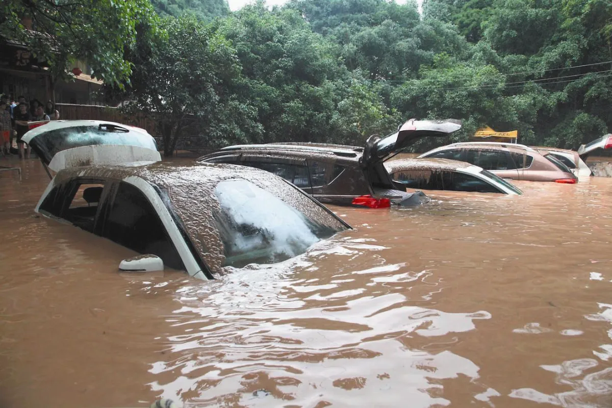 江西洪害24萬人受災  古蹟瀕險