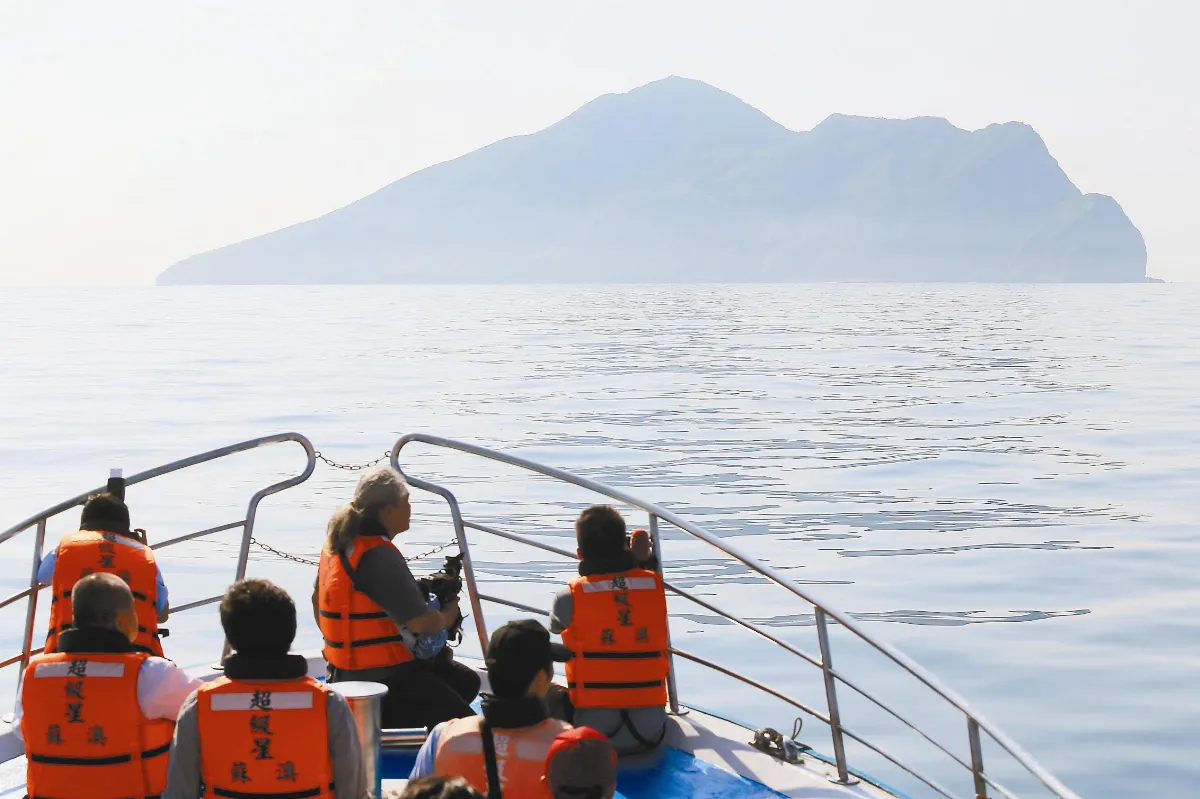 多年槓龜…馬如願登龜山島