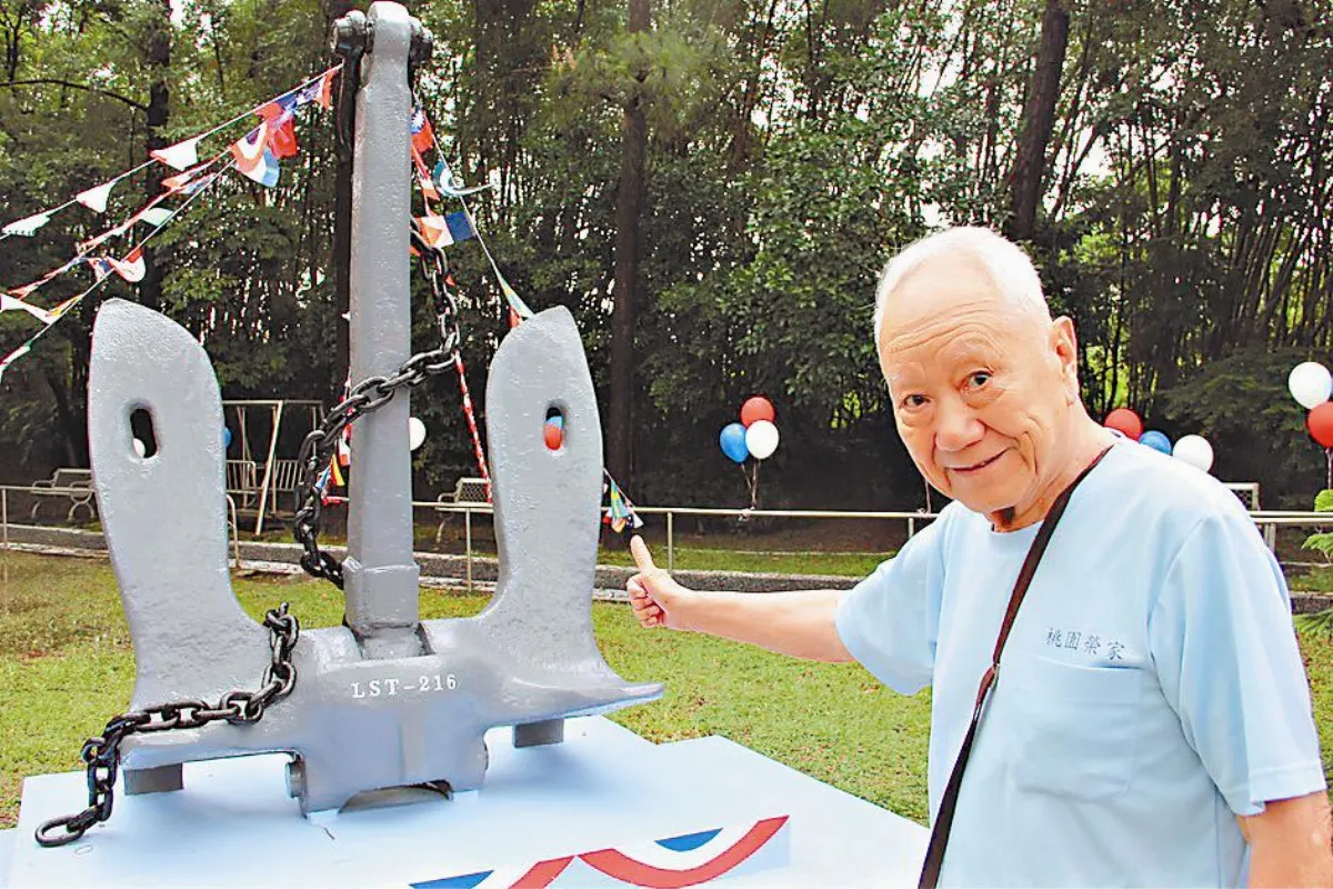 戰功彪炳中光艦 下錨桃園榮家