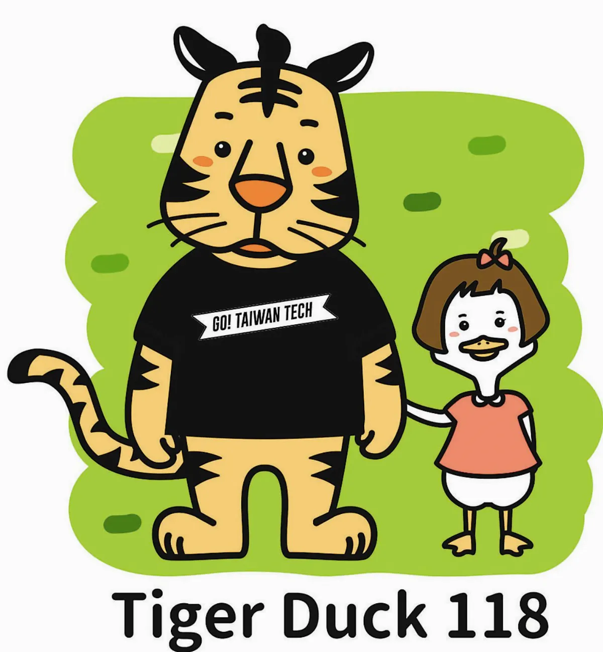 吉祥物Tiger Duck 行銷台科大