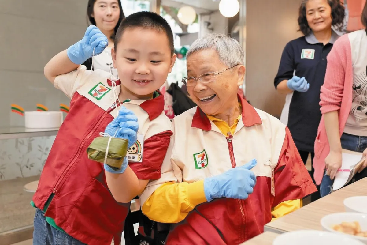 小7不老店長 挑戰包粽子