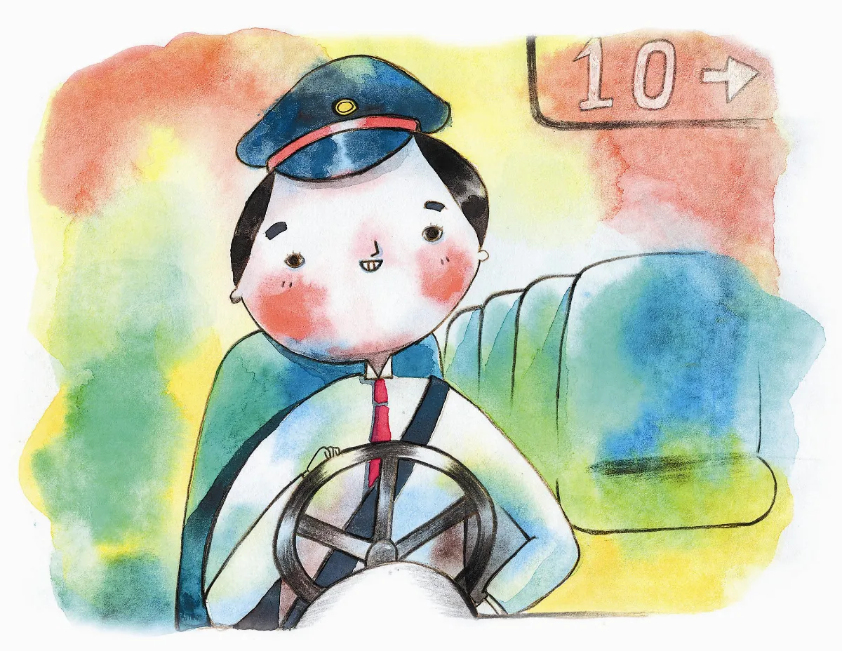 快樂小偵探 不準時公車